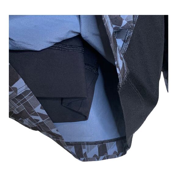 Lululemon Athletica geometric print lined training pull on shorts size M - Picture 5 of 7